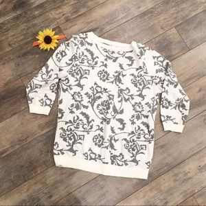 💜2/$20💜 LOFT petite 3/4 sleeved sweater